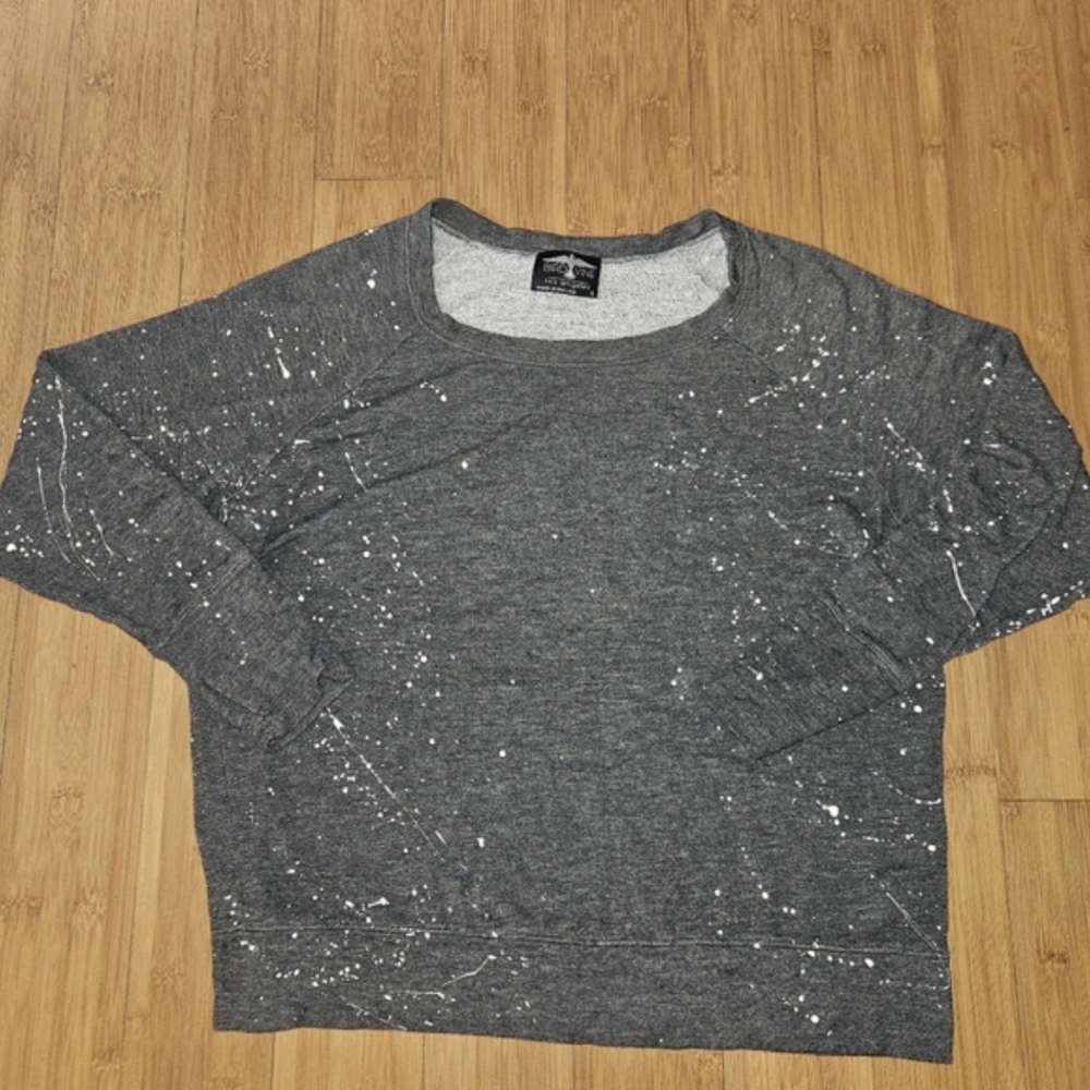 BIRD & VINE S WOMENS BLACK LONG SLEEVE SWEATSHIRT. EUC. PICS 📸